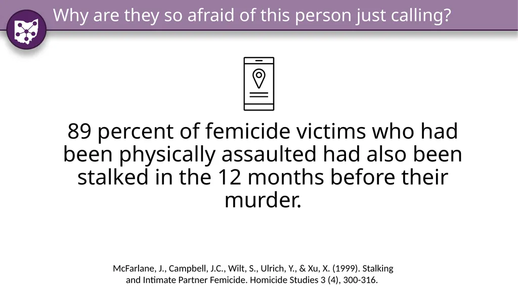 Identifying and Responding to Domestic Violence: - slide 15 of 34