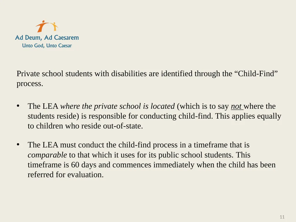 So, what is IDEA? 1 2 The Individuals with - slide 11 of 20