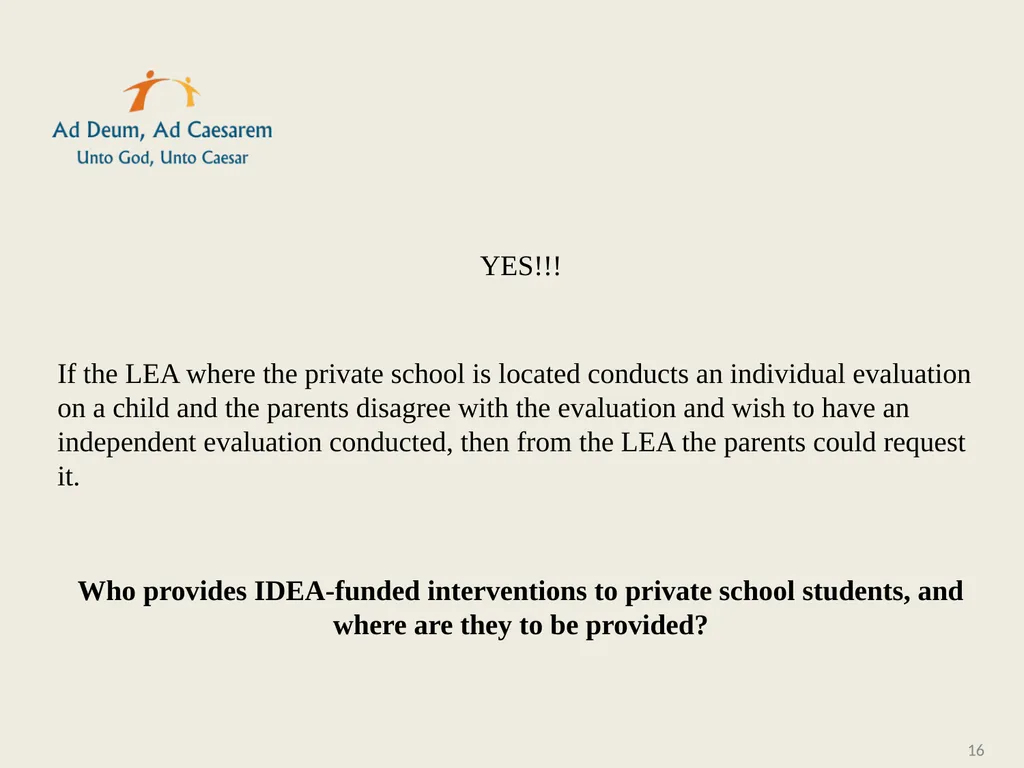 So, what is IDEA? 1 2 The Individuals with - slide 16 of 20