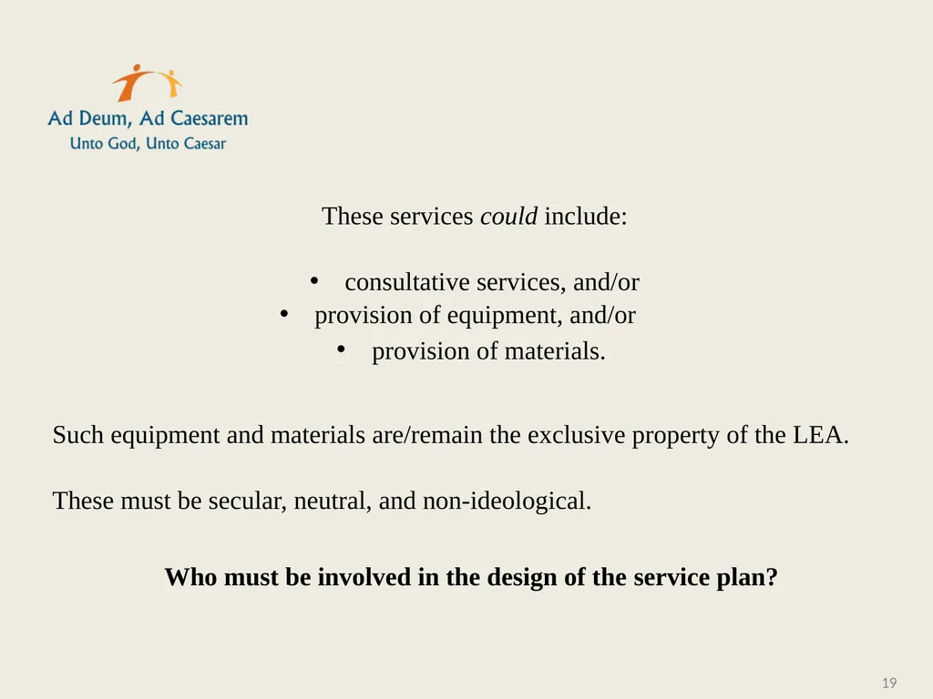 So, what is IDEA? 1 2 The Individuals with - slide 19 of 20
