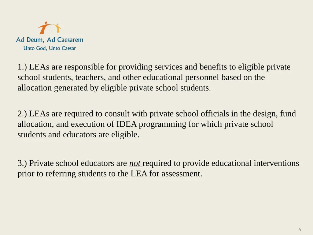 So, what is IDEA? 1 2 The Individuals with - slide 6 of 20