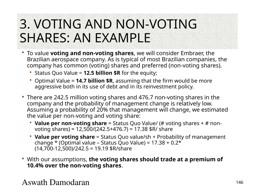 Valuation: Packet 3 Real Options, Acquisition - slide 146 of 159
