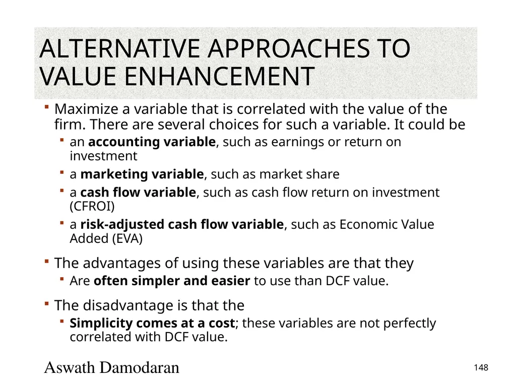 Valuation: Packet 3 Real Options, Acquisition - slide 148 of 159