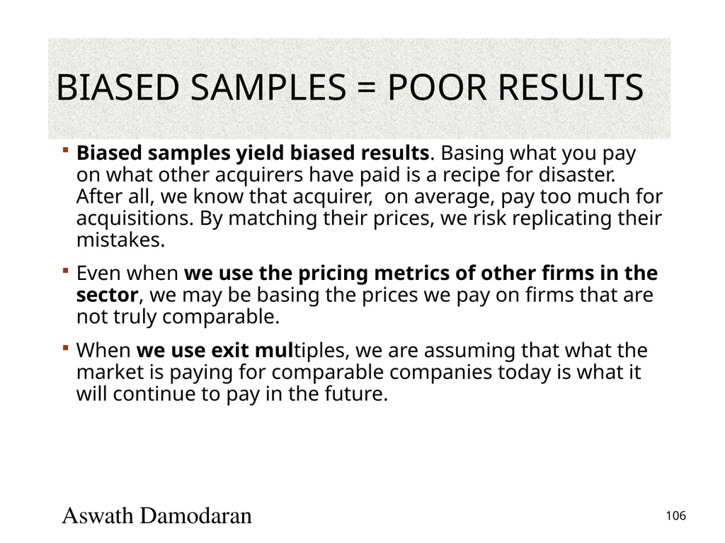 Valuation: Packet 3 Real Options, Acquisition - slide 106 of 159