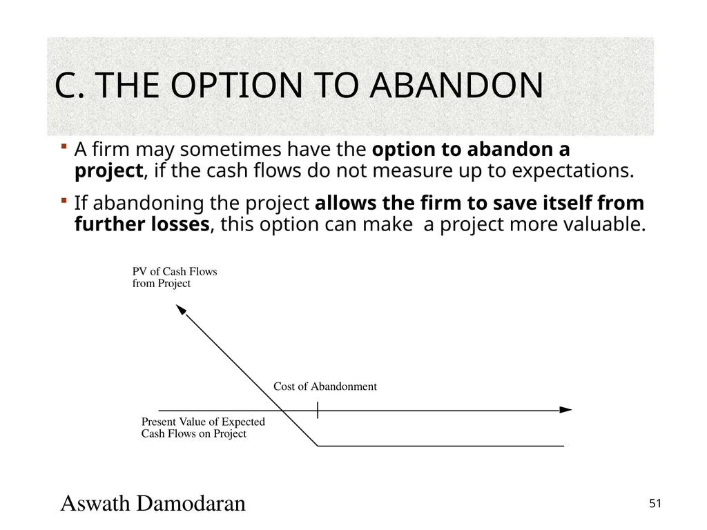 Valuation: Packet 3 Real Options, Acquisition - slide 51 of 159