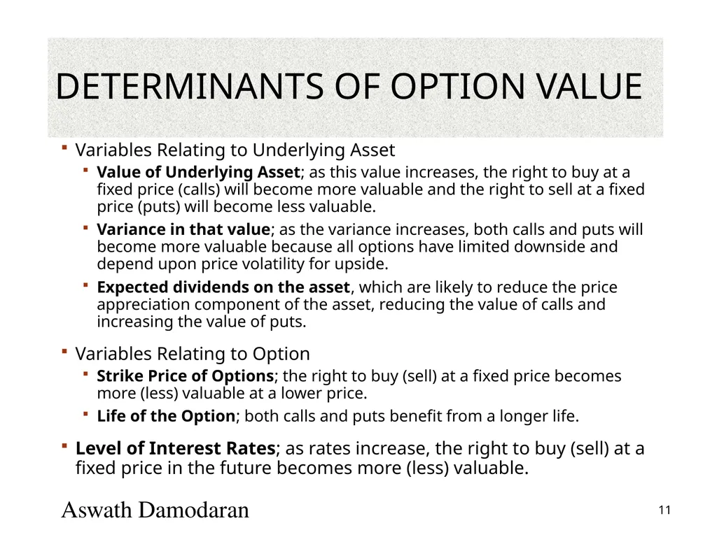 Valuation: Packet 3 Real Options, Acquisition - slide 11 of 159