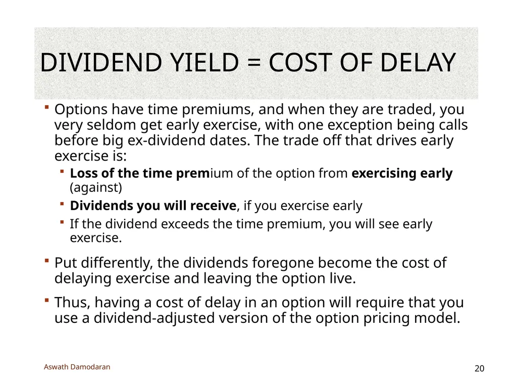 Valuation: Packet 3 Real Options, Acquisition - slide 20 of 159