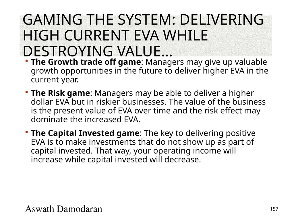 Valuation: Packet 3 Real Options, Acquisition - slide 157 of 159