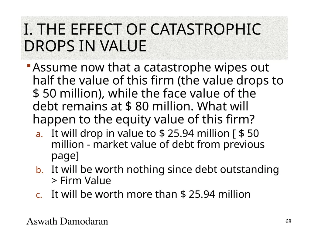 Valuation: Packet 3 Real Options, Acquisition - slide 68 of 159