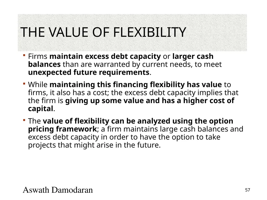 Valuation: Packet 3 Real Options, Acquisition - slide 57 of 159