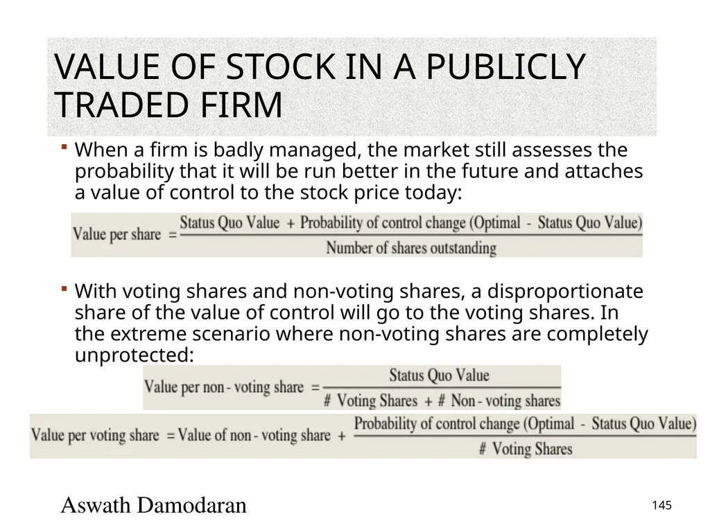 Valuation: Packet 3 Real Options, Acquisition - slide 145 of 159