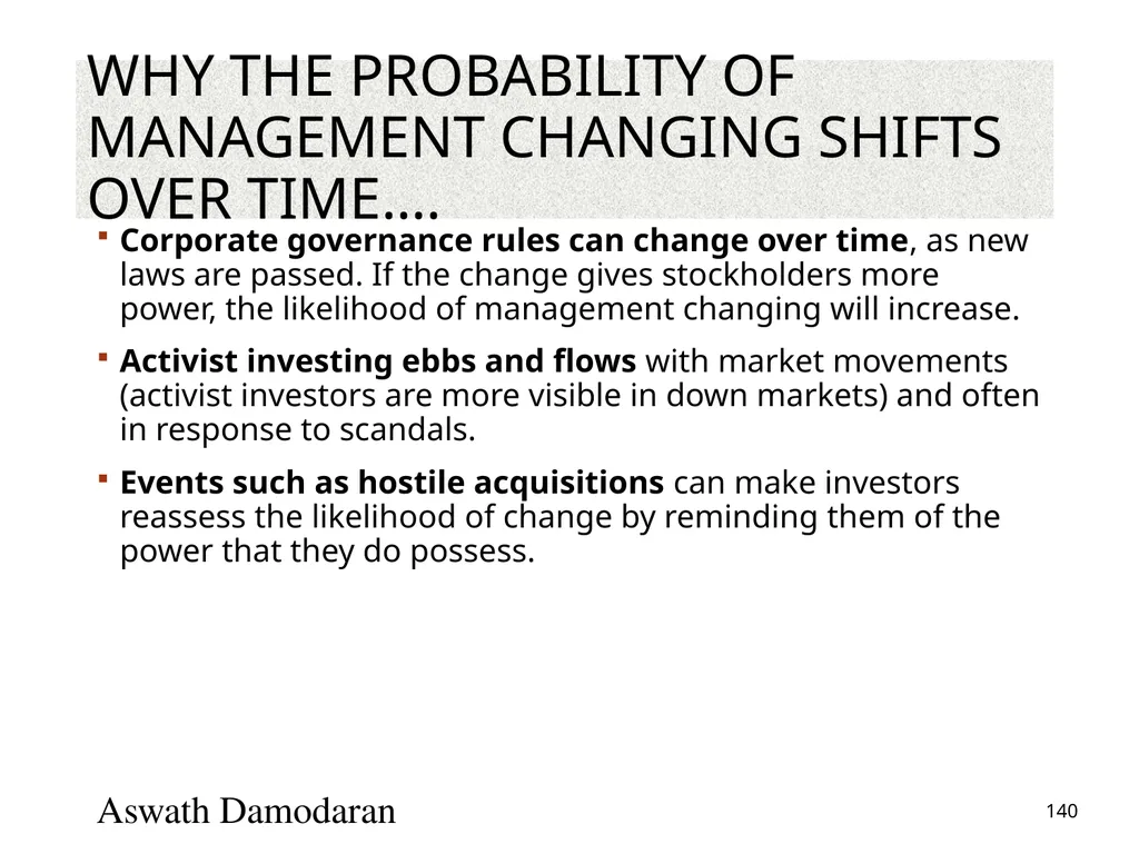 Valuation: Packet 3 Real Options, Acquisition - slide 140 of 159