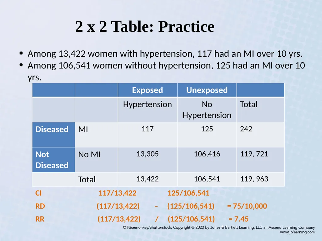 Chapter 3 Comparing Disease Frequencies Our - slide 29 of 60