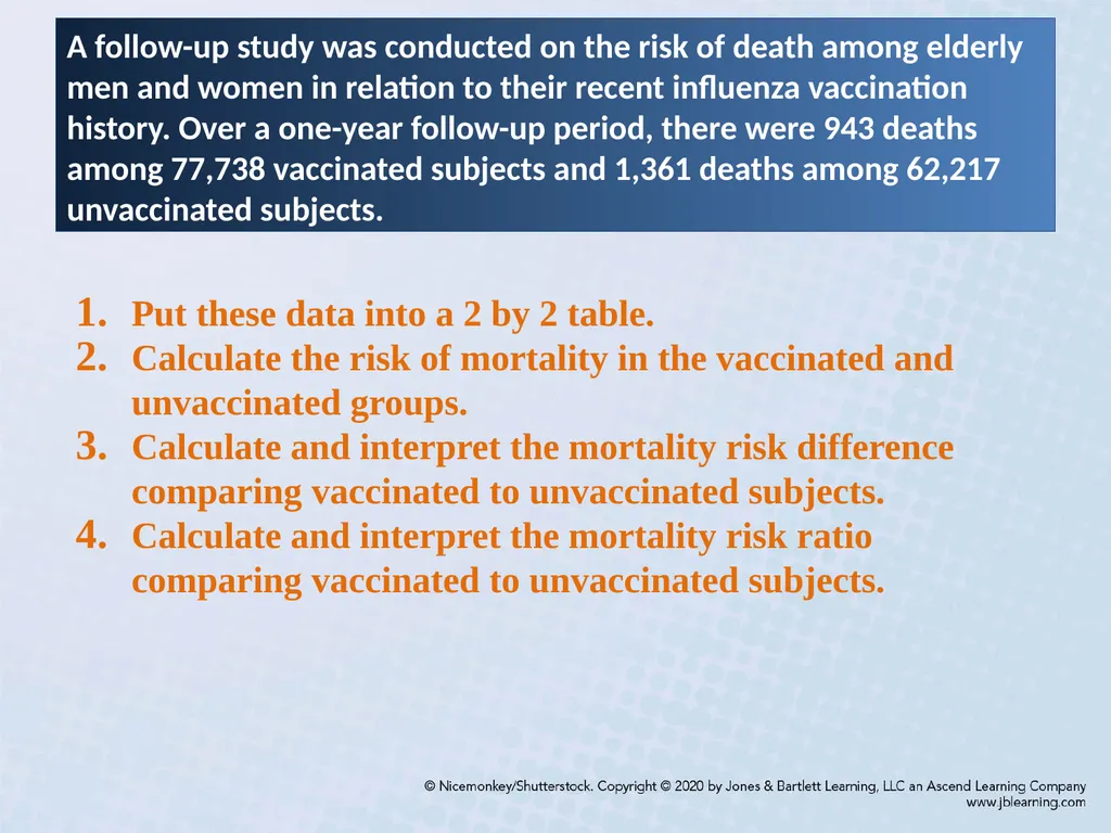 Chapter 3 Comparing Disease Frequencies Our - slide 58 of 60