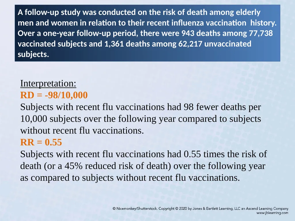 Chapter 3 Comparing Disease Frequencies Our - slide 60 of 60