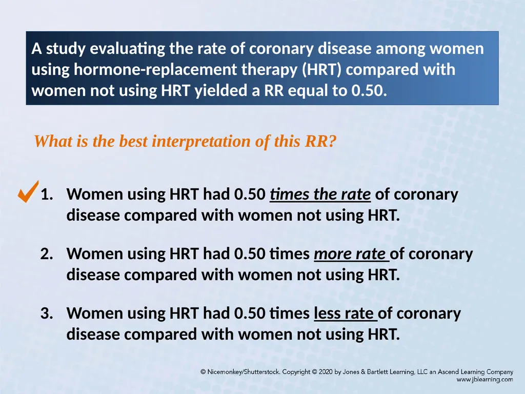 Chapter 3 Comparing Disease Frequencies Our - slide 54 of 60