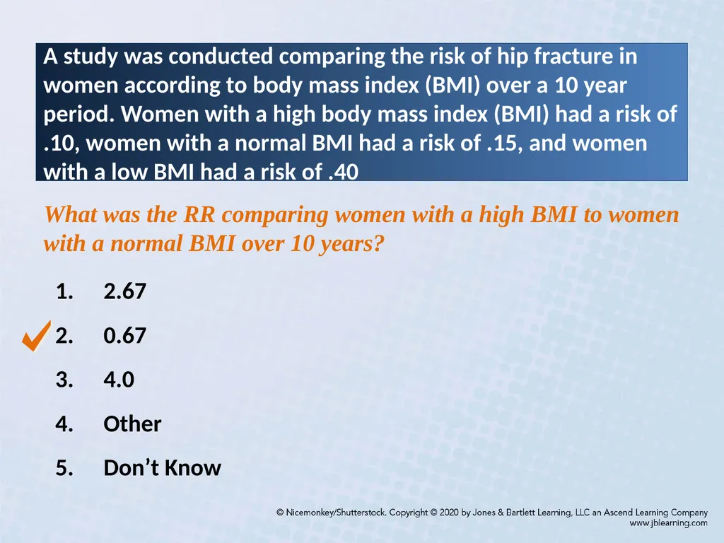 Chapter 3 Comparing Disease Frequencies Our - slide 51 of 60