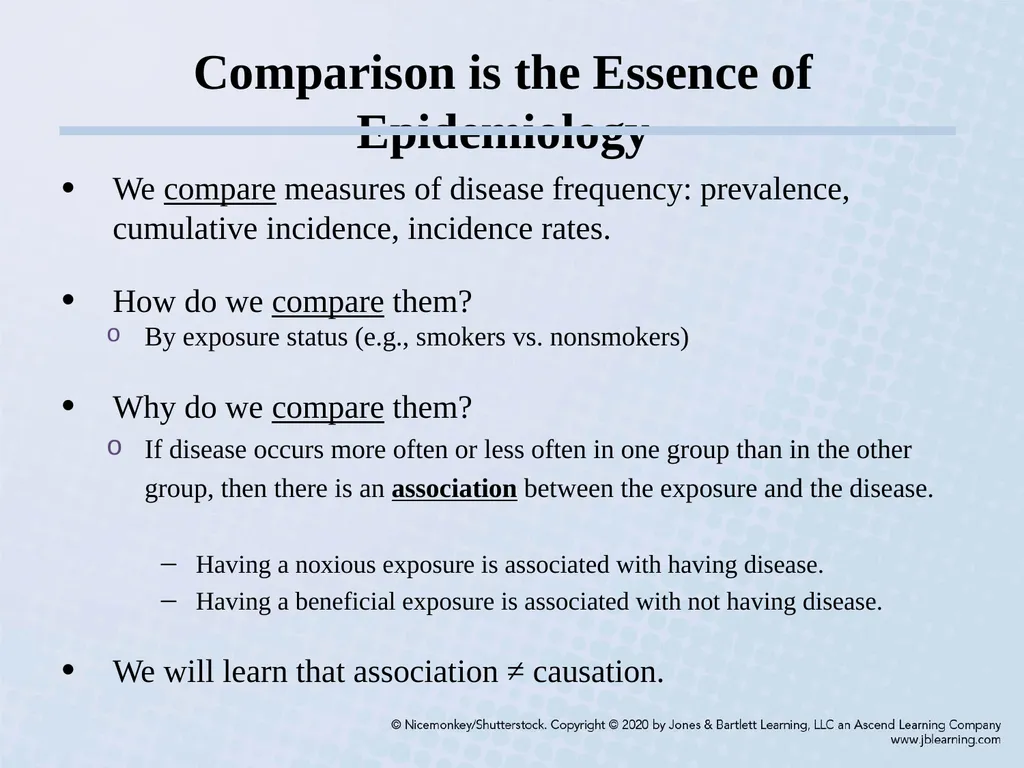 Chapter 3 Comparing Disease Frequencies Our - slide 6 of 60