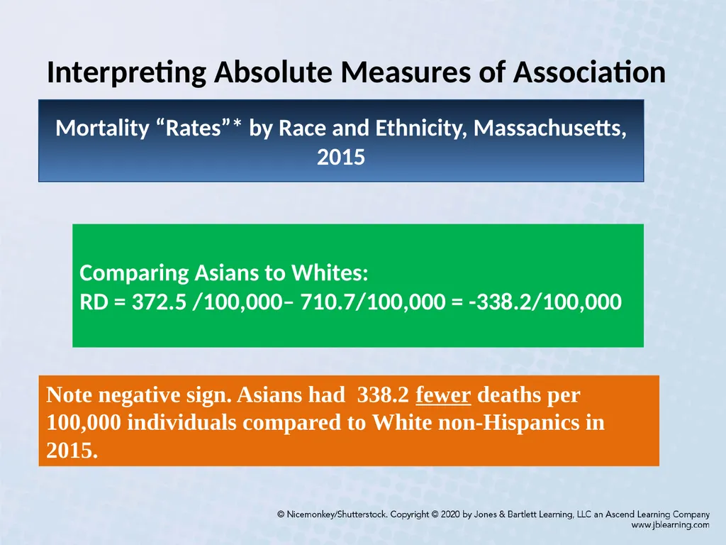 Chapter 3 Comparing Disease Frequencies Our - slide 23 of 60