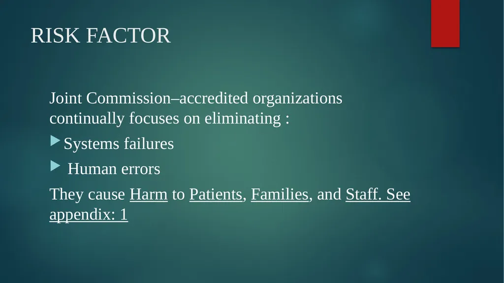 Meadowview Hospital RISK-MANAGEMENT PLAN RECENT - slide 9 of 26