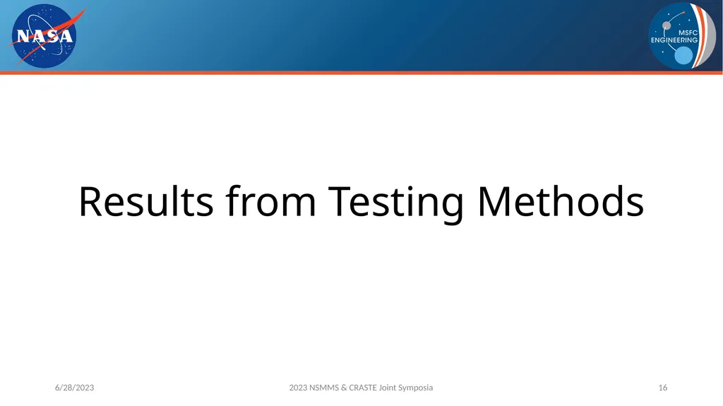 AM Powder Flowability Capabilities at NASA - slide 16 of 33