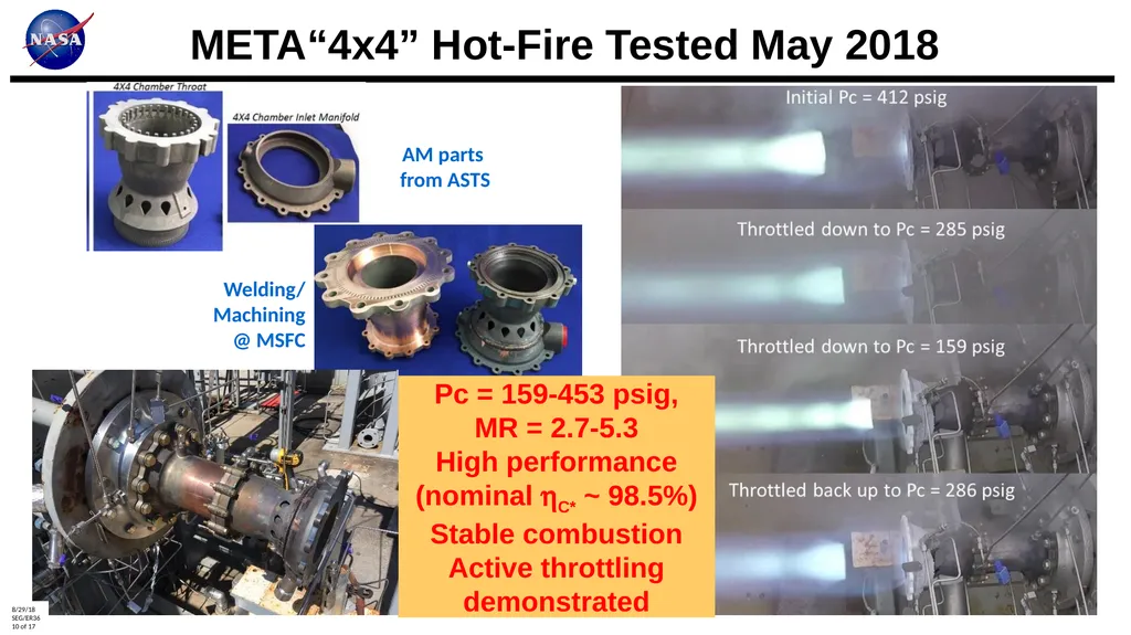 JANNAF In-Space Chemical Propulsion Technical - slide 9 of 16