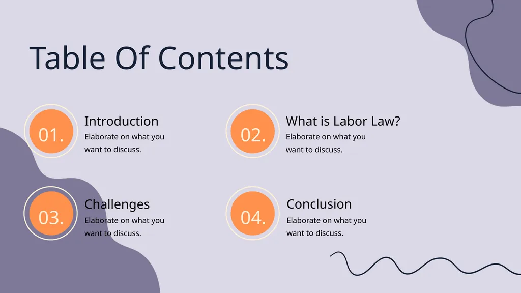 LABOR LAW: WORKERS' RIGHTS PRESENTATION What is - slide 2 of 20
