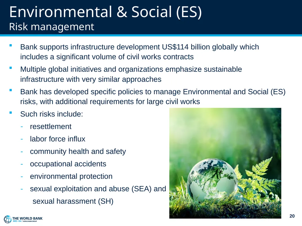 World Bank Procurement Framework & Business - slide 20 of 25