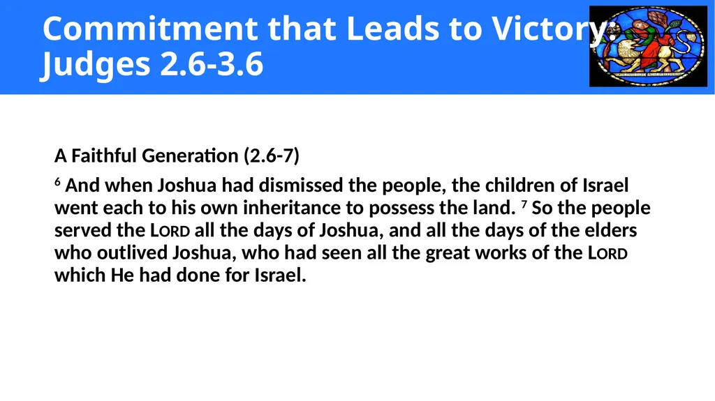 Setting the Direction God raised up the - slide 4 of 17