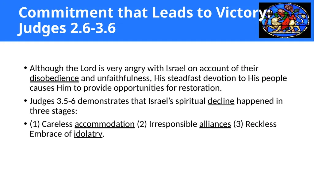 Setting the Direction God raised up the - slide 16 of 17