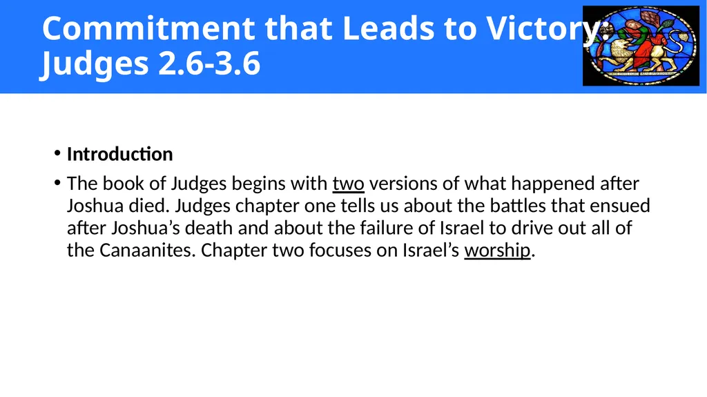 Setting the Direction God raised up the - slide 3 of 17