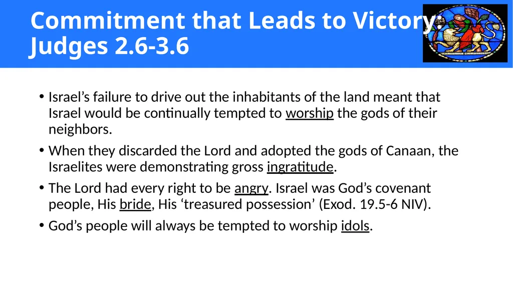 Setting the Direction God raised up the - slide 9 of 17