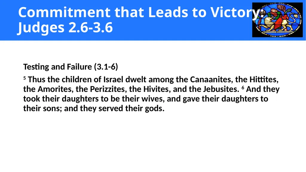 Setting the Direction God raised up the - slide 15 of 17