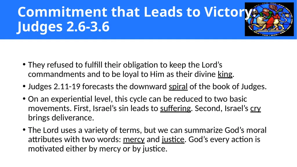 Setting the Direction God raised up the - slide 12 of 17