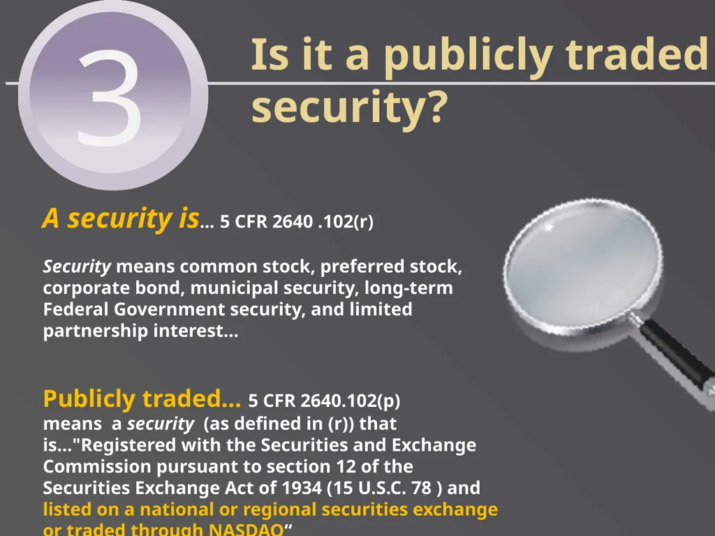 Applying Commonly Used Exemptions at 5 CFR part - slide 41 of 61