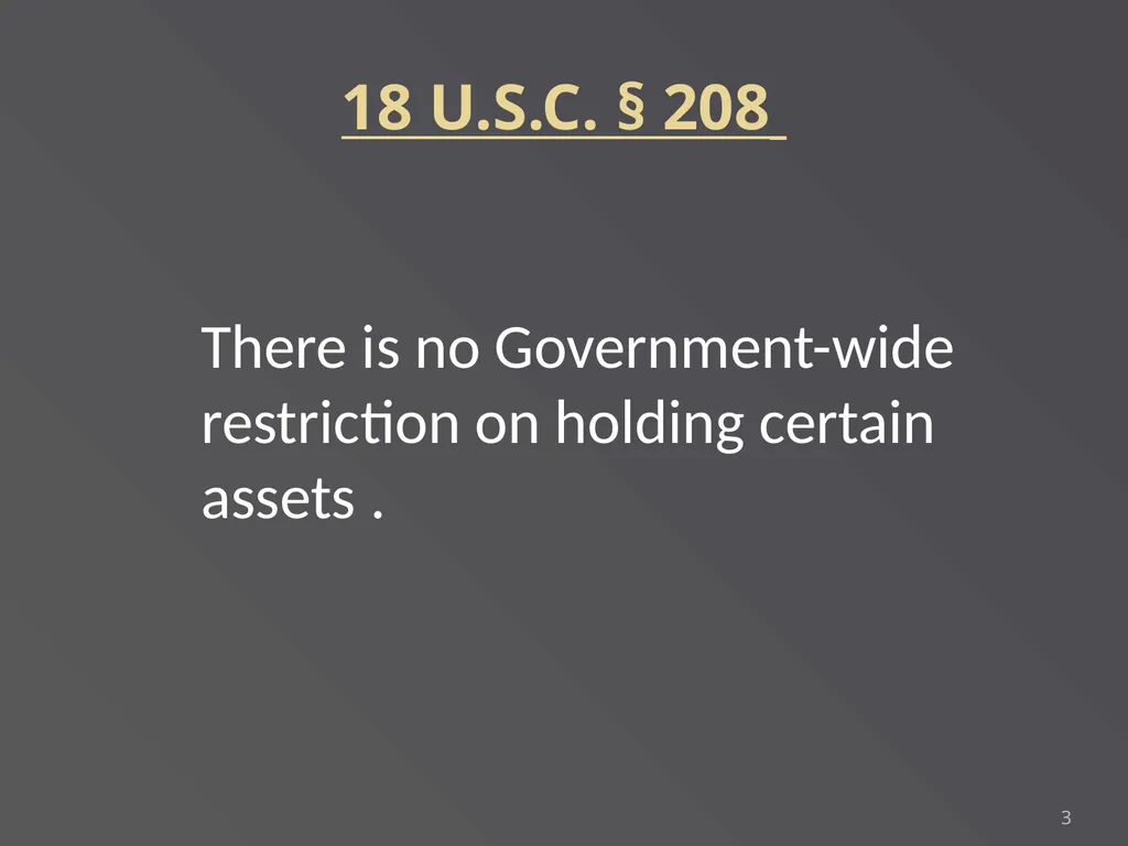 Applying Commonly Used Exemptions at 5 CFR part - slide 3 of 61