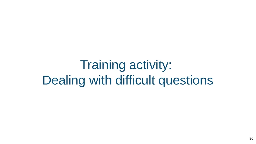Teaching about intimate and sexual relationships, - slide 96 of 105