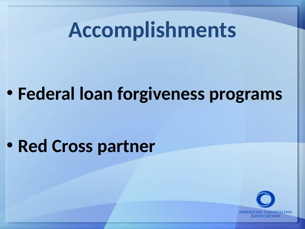 Keeping Up With the Counseling Profession: Current - slide 11 of 45