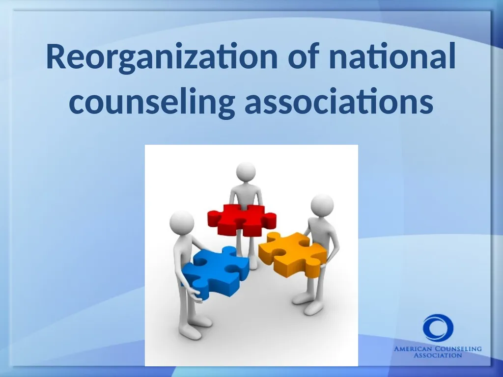 Keeping Up With the Counseling Profession: Current - slide 34 of 45