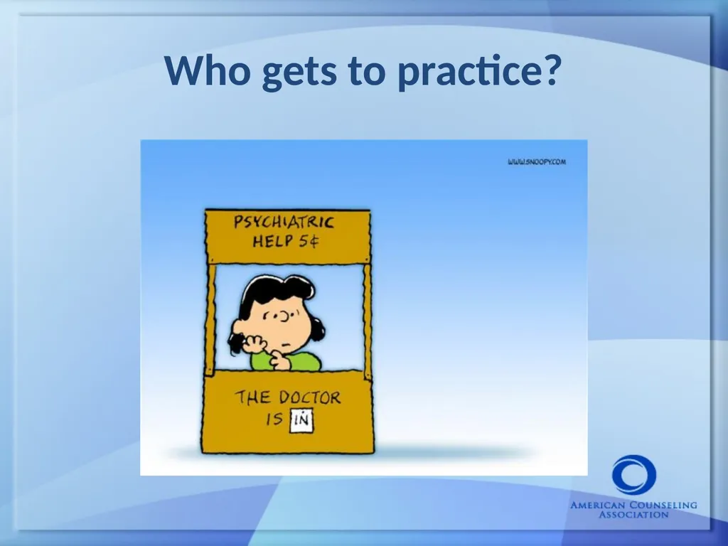 Keeping Up With the Counseling Profession: Current - slide 32 of 45
