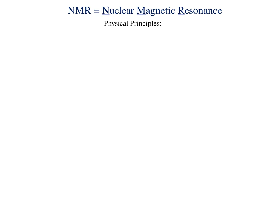 NMR spectroscopy Prepared by Dr. Upali Siriwardane - slide 7 of 50