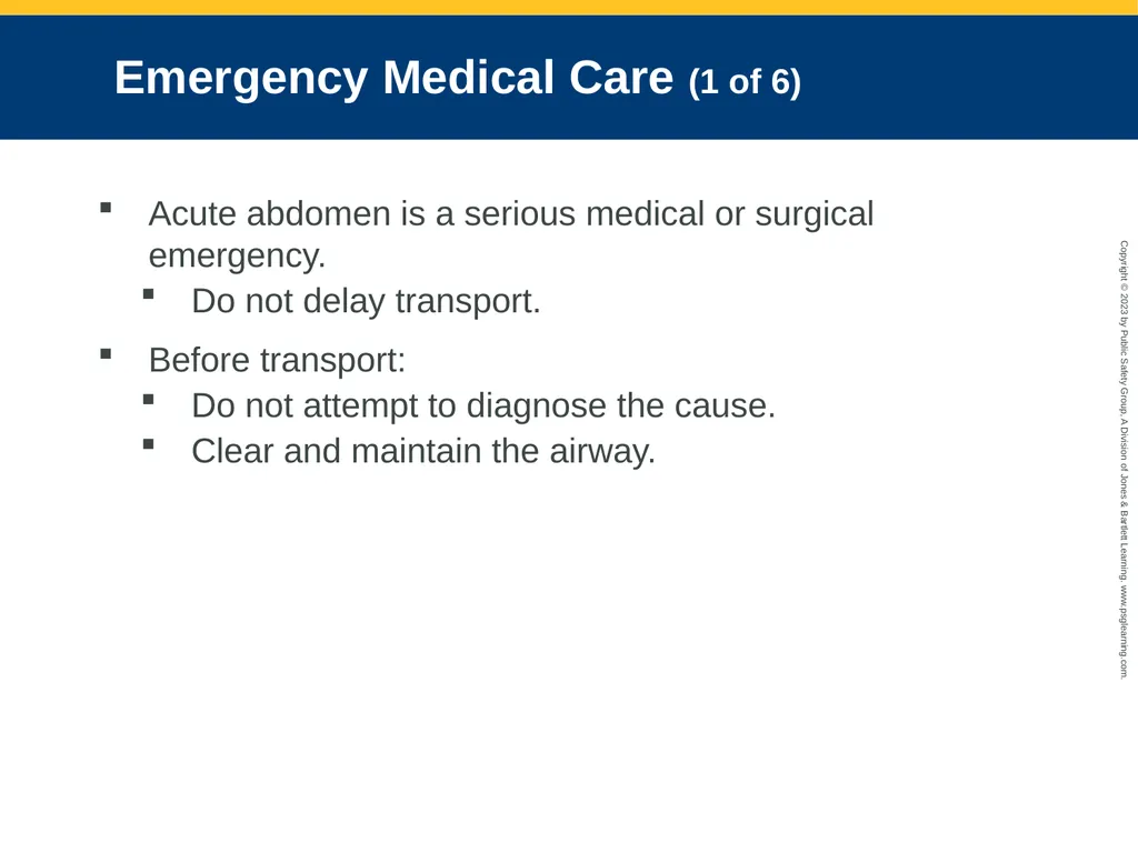 Gastrointestinal and Urologic Emergencies CHAPTER - slide 78 of 89