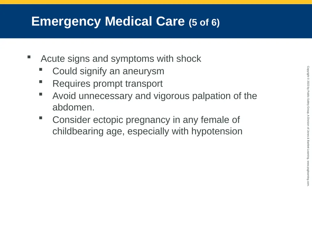 Gastrointestinal and Urologic Emergencies CHAPTER - slide 82 of 89