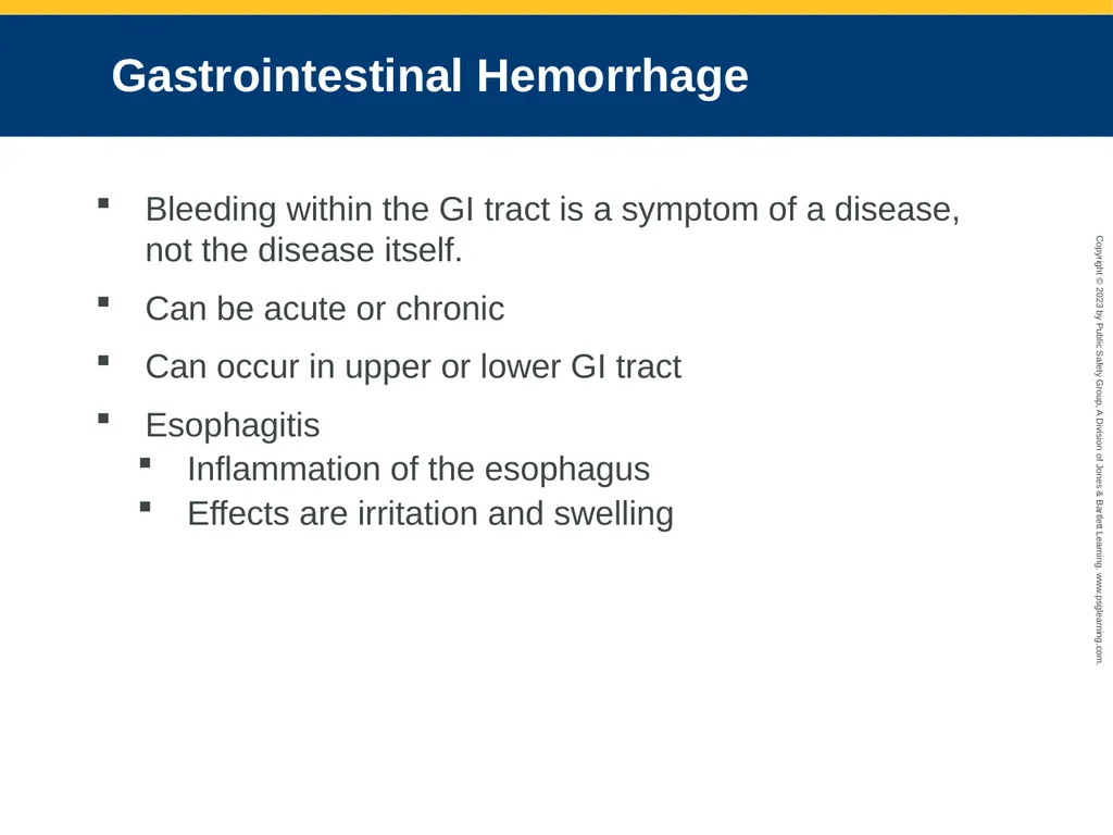 Gastrointestinal and Urologic Emergencies CHAPTER - slide 24 of 89