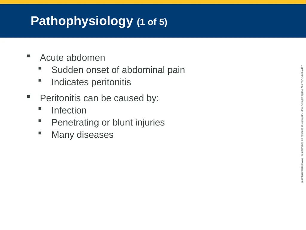 Gastrointestinal and Urologic Emergencies CHAPTER - slide 18 of 89