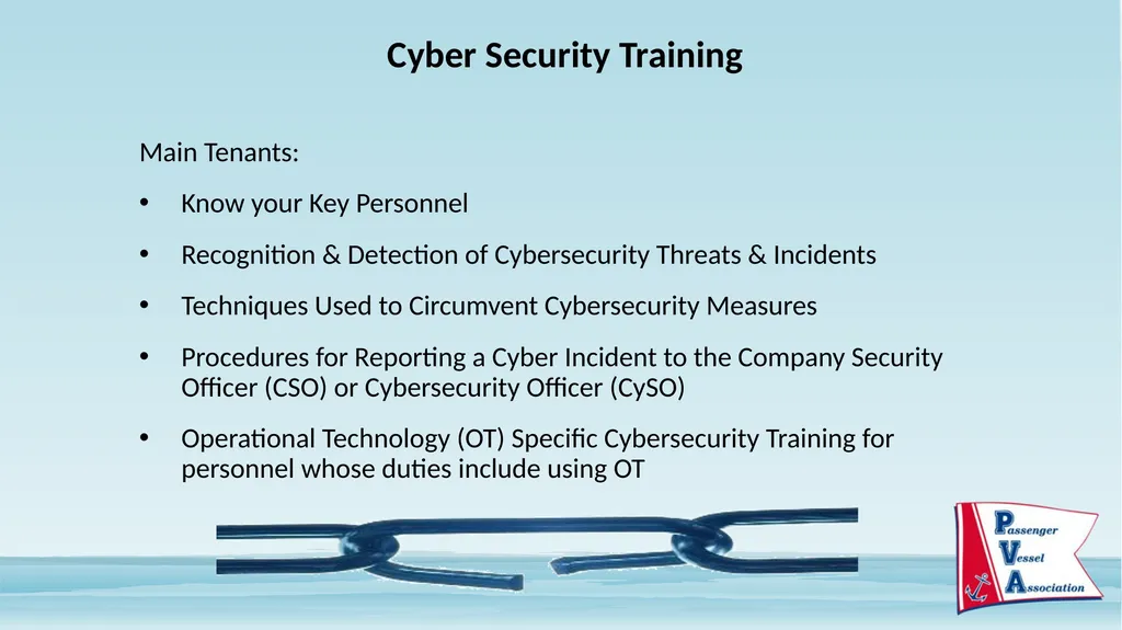 Passenger Vessel Association Cyber Security - slide 5 of 37