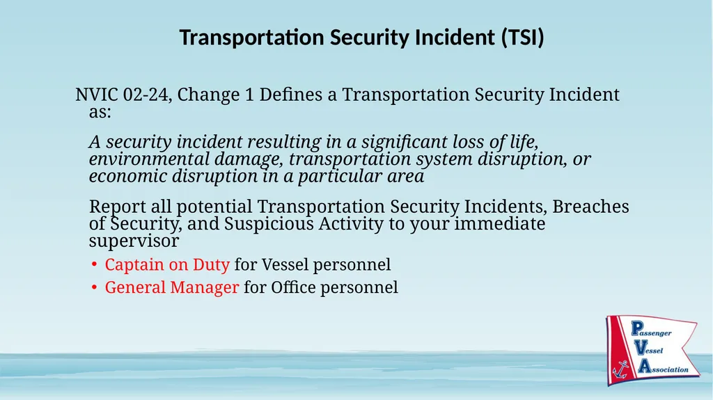 Passenger Vessel Association Cyber Security - slide 24 of 37