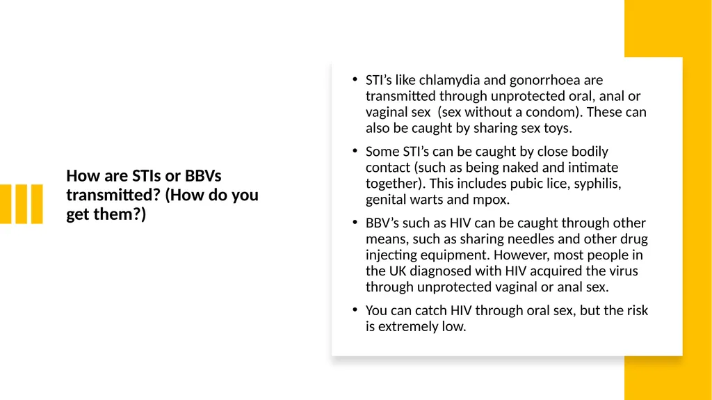 About Sexually Transmitted Infections (STIs) and - slide 10 of 40
