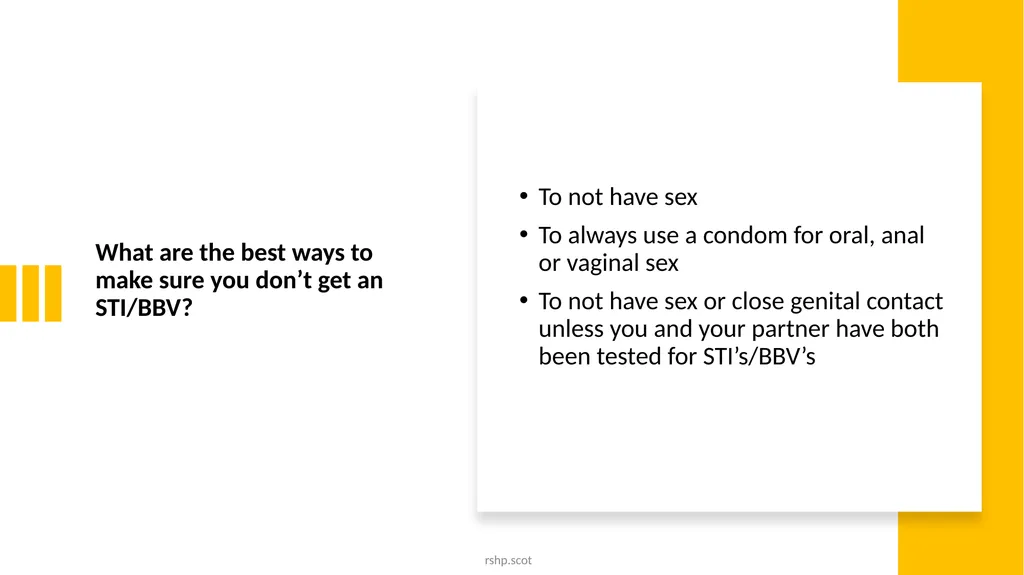 About Sexually Transmitted Infections (STIs) and - slide 15 of 40