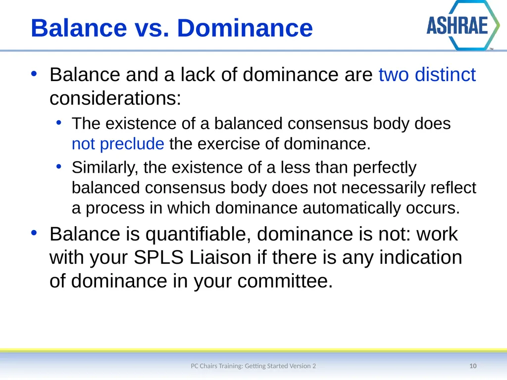 Getting Started – An Overview of the Standards - slide 10 of 44